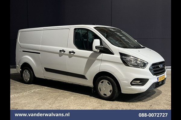 Ford Transit Custom 2.0 TDCI 131pk L2H1 Euro6 Airco | Apple Carplay | Android Auto | LED | Cruisecontrol Stoelverwarming, Verwarmde voorruit, Parkeersensoren, Bijrijdersbank, 2800kg trekvermogen