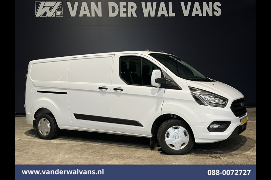 Ford Transit Custom 2.0 TDCI 131pk L2H1 Euro6 Airco | Apple Carplay | Android Auto | LED | Cruisecontrol Stoelverwarming, Verwarmde voorruit, Parkeersensoren, Bijrijdersbank, 2800kg trekvermogen