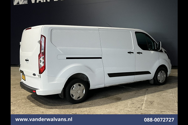 Ford Transit Custom 2.0 TDCI 131pk L2H1 Euro6 Airco | Apple Carplay | Android Auto | LED | Cruisecontrol Stoelverwarming, Verwarmde voorruit, Parkeersensoren, Bijrijdersbank, 2800kg trekvermogen