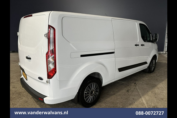 Ford Transit Custom 2.0 TDCI 131pk L2H1 Euro6 Airco | Apple Carplay | LED | Cruisecontrol | Stoelverwarming Verwarmde voorruit, Parkeersensoren, Bijrijdersbank, 2800kg trekvermogen
