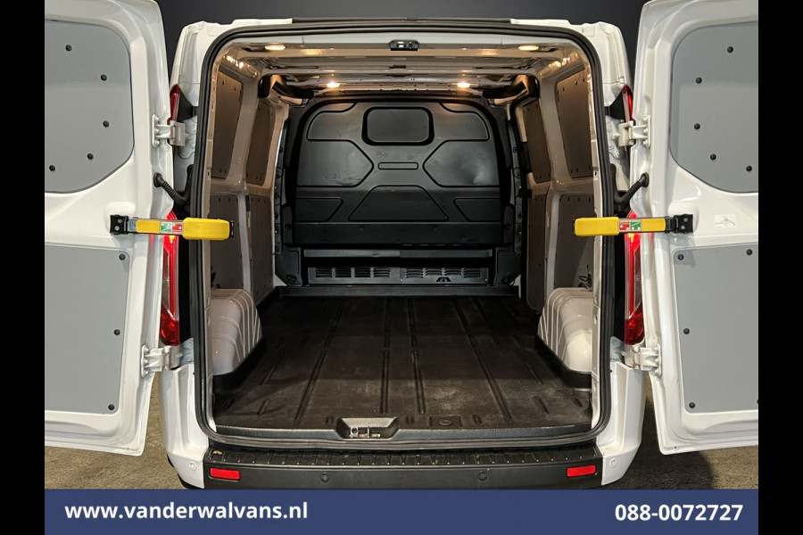 Ford Transit Custom 2.0 TDCI 131pk L2H1 Euro6 Airco | Apple Carplay | LED | Cruisecontrol | Stoelverwarming Verwarmde voorruit, Parkeersensoren, Bijrijdersbank, 2800kg trekvermogen