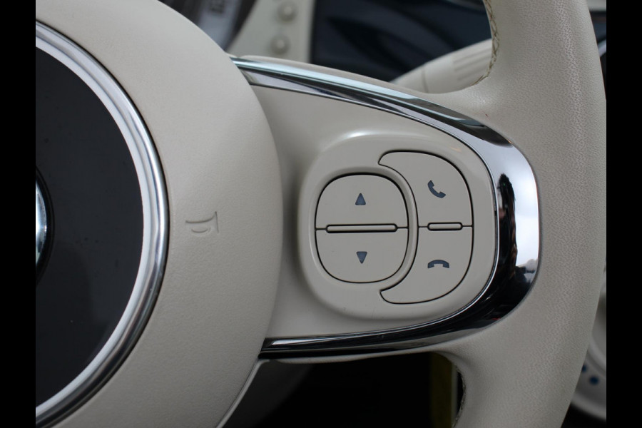 Fiat 500C 1.2 Lounge Automaat | Cruise Control | Parkeersensoren Achter | Climate Control | Elektrische Ramen | Lichtmetalen velgen | Display