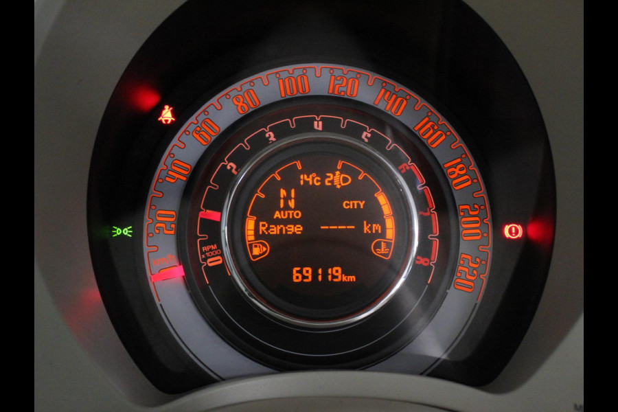 Fiat 500C 1.2 Lounge Automaat | Cruise Control | Parkeersensoren Achter | Climate Control | Elektrische Ramen | Lichtmetalen velgen | Display