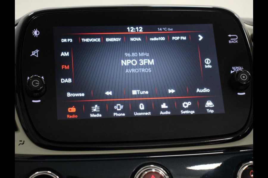 Fiat 500C 1.2 Lounge Automaat | Cruise Control | Parkeersensoren Achter | Climate Control | Elektrische Ramen | Lichtmetalen velgen | Display