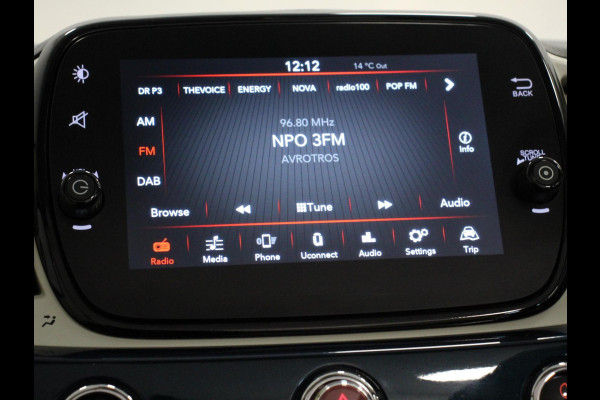 Fiat 500C 1.2 Lounge Automaat | Cruise Control | Parkeersensoren Achter | Climate Control | Elektrische Ramen | Lichtmetalen velgen | Display