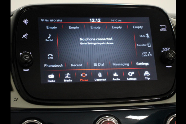 Fiat 500C 1.2 Lounge Automaat | Cruise Control | Parkeersensoren Achter | Climate Control | Elektrische Ramen | Lichtmetalen velgen | Display