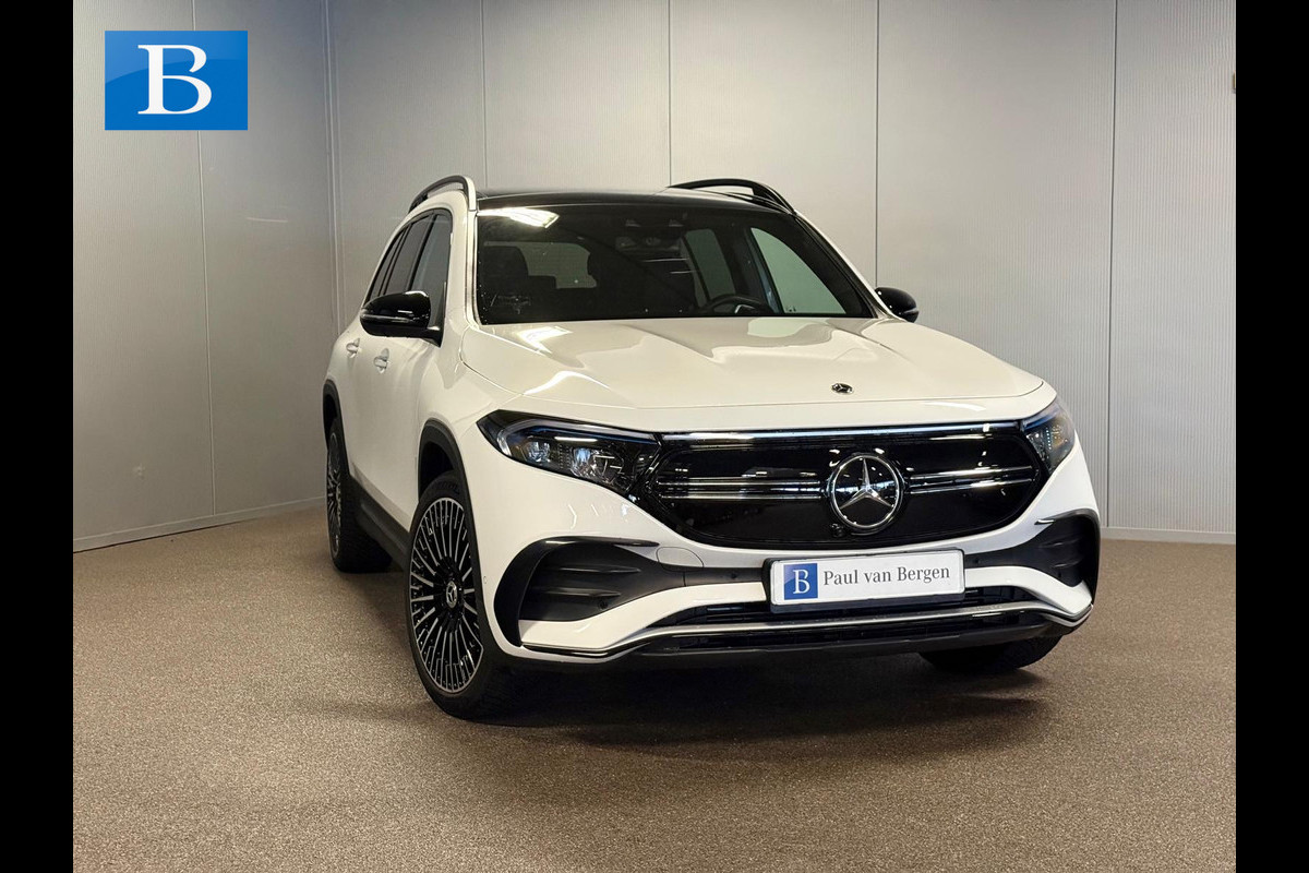 Mercedes-Benz EQB 250+ 7 Persoons 71 kWh SOH 99%-AMG STYLING-PANORAMA-MEMORY-DISTRONIC-ZEER COMPLEET Mercedes-Benz EQB 250+ 7 Persoons 71 kWh SOH 99%-AMG STYLING-PANORAMA-MEMORY-DISTRONIC-ZEER COMPLEET