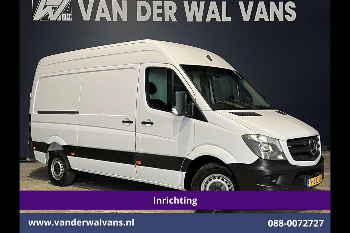 Mercedes-Benz Sprinter 316 CDI 163pk L2H2 Inrichting Euro6 Airco | Cruisecontrol | 2800kg Trekhaak Parkeersensoren Mercedes-Benz Sprinter 316 CDI 163pk L2H2 Inrichting Euro6 Airco | Cruisecontrol | 2800kg Trekhaak Parkeersensoren