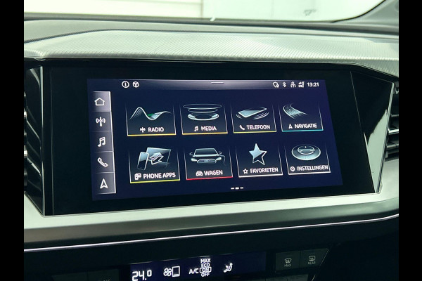 Audi Q4 e-tron 40 Launch edition Advanced 77 kWh Navigatie Apple Carplay/Android Auto Parkeersensoren Cruise Control Elektrische achterklep Ledverlichting Stoelverwarming Virtual Cockpit Climate Control Lichtmetalen velgen