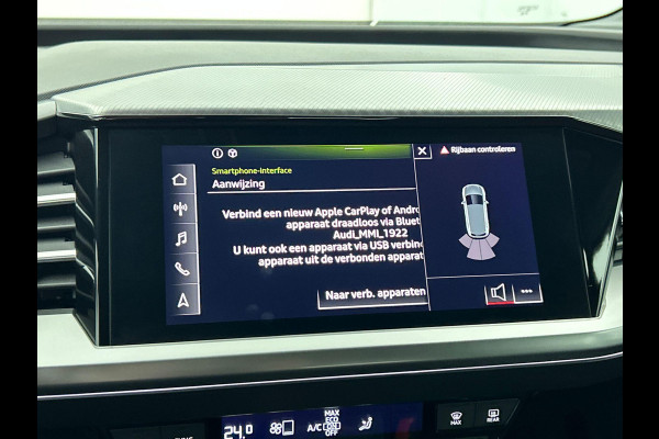 Audi Q4 e-tron 40 Launch edition Advanced 77 kWh Navigatie Apple Carplay/Android Auto Parkeersensoren Cruise Control Elektrische achterklep Ledverlichting Stoelverwarming Virtual Cockpit Climate Control Lichtmetalen velgen