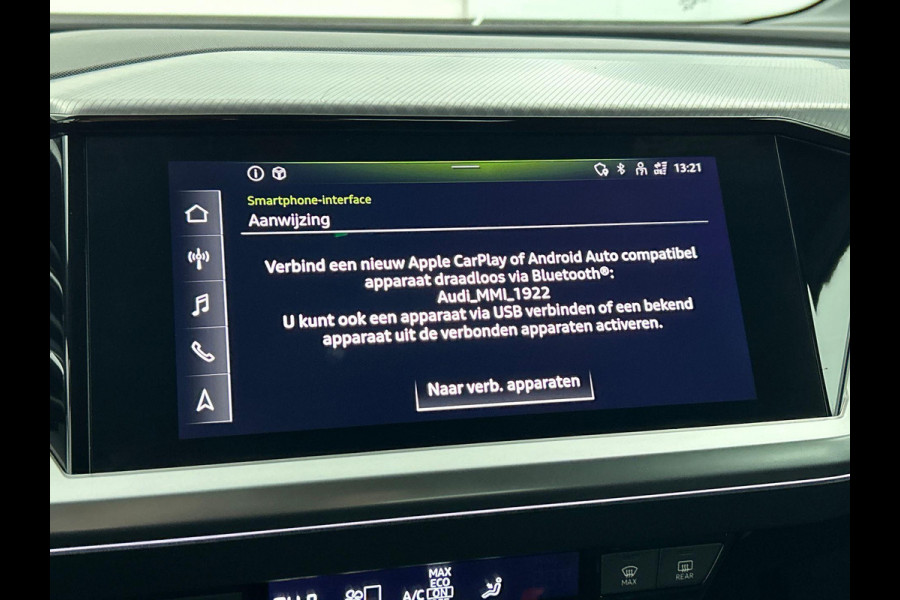 Audi Q4 e-tron 40 Launch edition Advanced 77 kWh Navigatie Apple Carplay/Android Auto Parkeersensoren Cruise Control Elektrische achterklep Ledverlichting Stoelverwarming Virtual Cockpit Climate Control Lichtmetalen velgen