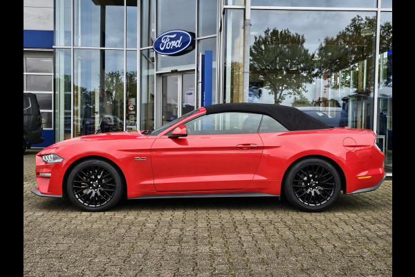 Ford Mustang Convertible 5.0 V8 GT | Dealeronderhouden | B&O Audio | Stoelverwarming + Koeling | Navigatie | Adaptive Cruise Control |