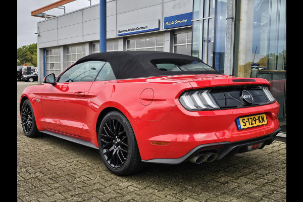 Ford Mustang Convertible 5.0 V8 GT | Dealeronderhouden | B&O Audio | Stoelverwarming + Koeling | Navigatie | Adaptive Cruise Control |