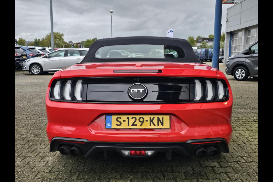 Ford Mustang Convertible 5.0 V8 GT | Dealeronderhouden | B&O Audio | Stoelverwarming + Koeling | Navigatie | Adaptive Cruise Control |