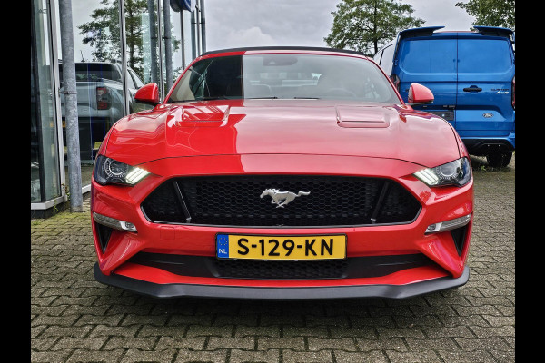 Ford Mustang Convertible 5.0 V8 GT | Dealeronderhouden | B&O Audio | Stoelverwarming + Koeling | Navigatie | Adaptive Cruise Control |