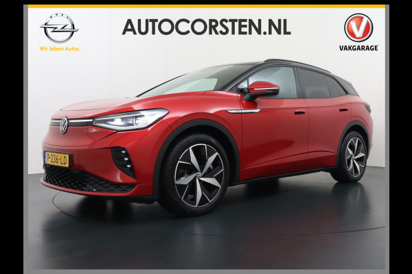 Volkswagen ID.4 GTX 4Motion 300PK (82Kw) 77 kWh PanoDak Warmtepomp 360-Camera 20" Apple Carplay Android Adaptive-Cruise Navi LED-v+a PDC-v+a Two Dual-Ecc App-Connect Mirror-Link Grootste Accu 0-100 6,3 seconden! AWD All Wheel Drive Assistentiepakket Design-pakket plus. Accu garantie tot 15-04-2030/160.000km laden tot 175kw DC of thuis 11kwh AC per uur. Orig.NLse auto € 58.000 nieuw Volkswagen ID.4 GTX 4Motion 300PK (82Kw) 77 kWh PanoDak Warmtepomp 360-Camera 20" Apple Carplay Android Adaptive-Cruise Navi LED-v+a PDC-v+a Two Dual-Ecc App-Connect Mirror-Link Grootste Accu 0-100 6,3 seconden! AWD All Wheel Drive Assistentiepakket Design-pakket plus. Accu garantie tot 15-04-2030/160.000km laden tot 175kw DC of thuis 11kwh AC per uur. Orig.NLse auto € 58.000 nieuw