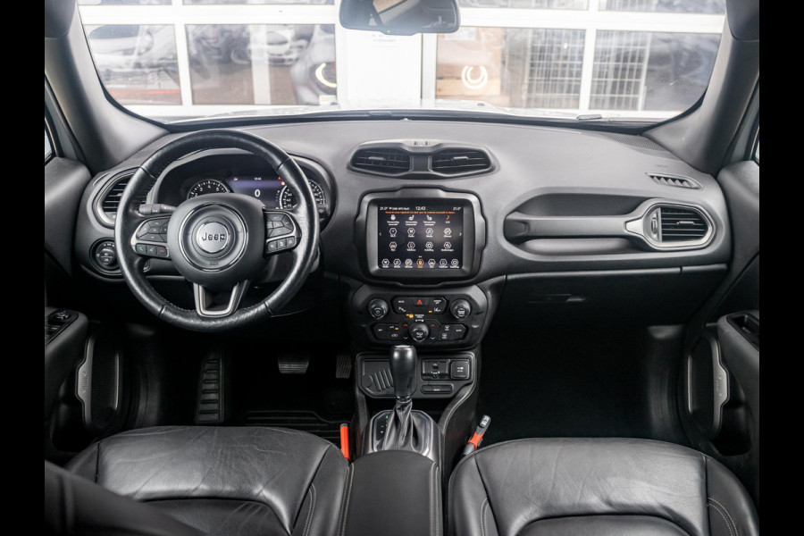 Jeep Renegade 1.3T DDCT S Automaat | Adapt. Cruise | Navi | 19" | Trekhaak | Leder | Winter Pack | Camera | BSM