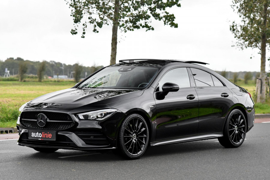 Mercedes-Benz CLA-Klasse 200 AMG Edition 1. Pano, Burm, Camera, Sfeer, CarPlay! Mercedes-Benz CLA-Klasse 200 AMG Edition 1. Pano, Burm, Camera, Sfeer, CarPlay!
