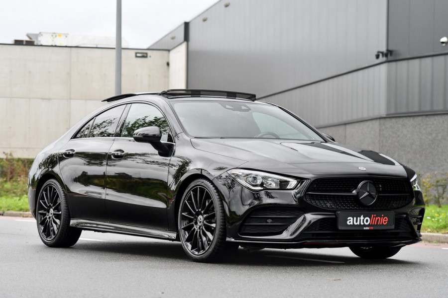 Mercedes-Benz CLA-Klasse 200 AMG Edition 1. Pano, Burm, Camera, Sfeer, CarPlay! Mercedes-Benz CLA-Klasse 200 AMG Edition 1. Pano, Burm, Camera, Sfeer, CarPlay!