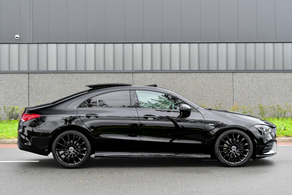 Mercedes-Benz CLA-Klasse 200 AMG Edition 1. Pano, Burm, Camera, Sfeer, CarPlay! Mercedes-Benz CLA-Klasse 200 AMG Edition 1. Pano, Burm, Camera, Sfeer, CarPlay!