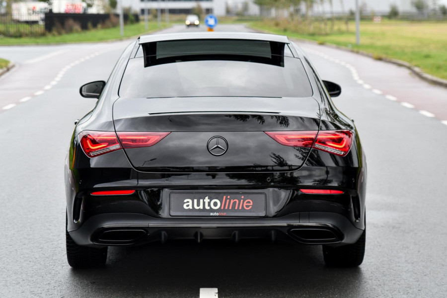 Mercedes-Benz CLA-Klasse 200 AMG Edition 1. Pano, Burm, Camera, Sfeer, CarPlay! Mercedes-Benz CLA-Klasse 200 AMG Edition 1. Pano, Burm, Camera, Sfeer, CarPlay!