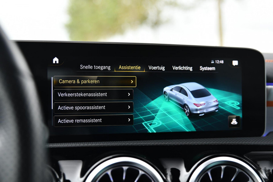 Mercedes-Benz CLA-Klasse 200 AMG Edition 1. Pano, Burm, Camera, Sfeer, CarPlay! Mercedes-Benz CLA-Klasse 200 AMG Edition 1. Pano, Burm, Camera, Sfeer, CarPlay!
