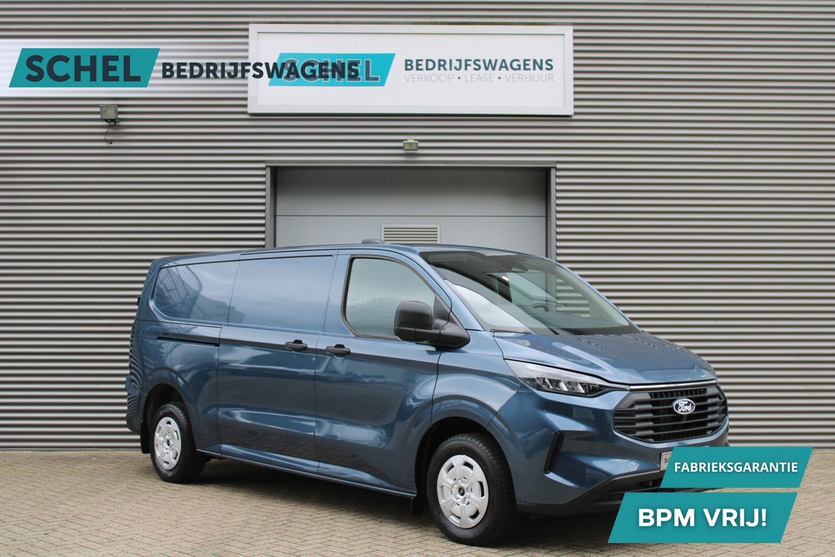 Ford Transit Custom 320 2.0 TDCI L2H1 Trend 136pk - Carplay - Android - Camera - LED koplampen - Airbag bijrijder - 70l tank - Rijklaar Ford Transit Custom 320 2.0 TDCI L2H1 Trend 136pk - Carplay - Android - Camera - LED koplampen - Airbag bijrijder - 70l tank - Rijklaar
