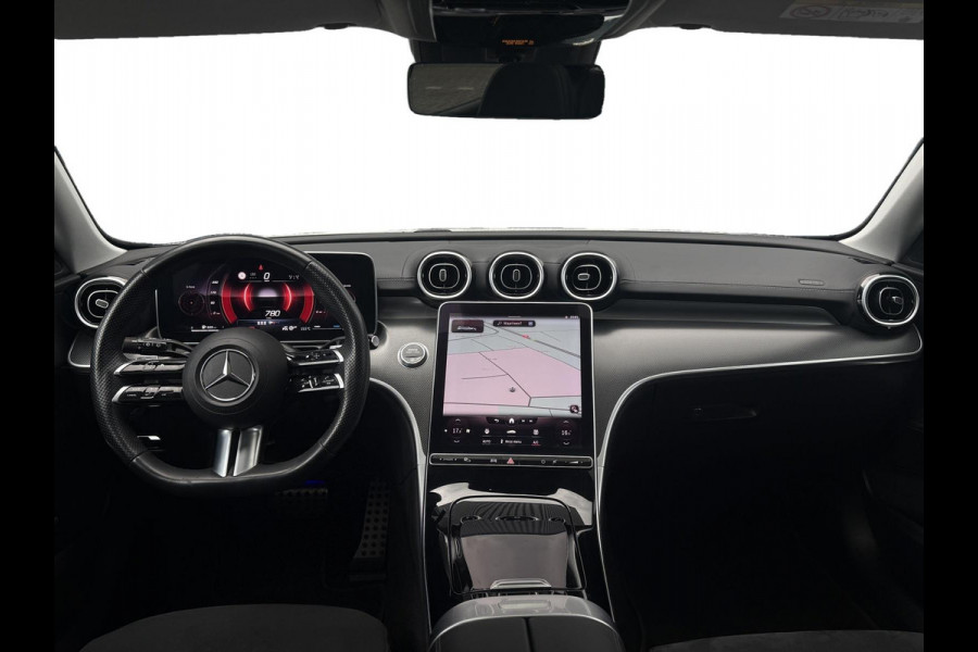 Mercedes-Benz C-Klasse Estate 180 AMG Line|Pano Trekhaak Cruise Camera Stoelverw. Sfeerverlichting Dodehoek Carplay& Android auto Mercedes-Benz C-Klasse Estate 180 AMG Line|Pano Trekhaak Cruise Camera Stoelverw. Sfeerverlichting Dodehoek Carplay& Android auto