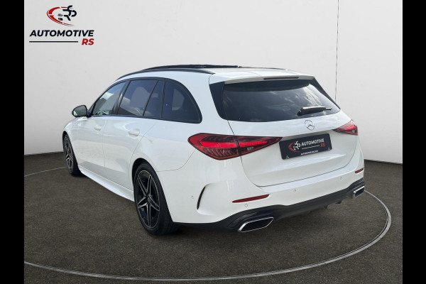 Mercedes-Benz C-Klasse Estate 180 AMG Line|Pano Trekhaak Cruise Camera Stoelverw. Sfeerverlichting Dodehoek Carplay& Android auto Mercedes-Benz C-Klasse Estate 180 AMG Line|Pano Trekhaak Cruise Camera Stoelverw. Sfeerverlichting Dodehoek Carplay& Android auto