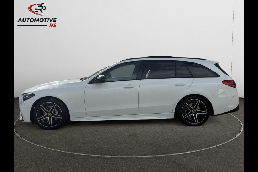 Mercedes-Benz C-Klasse Estate 180 AMG Line|Pano Trekhaak Cruise Camera Stoelverw. Sfeerverlichting Dodehoek Carplay& Android auto Mercedes-Benz C-Klasse Estate 180 AMG Line|Pano Trekhaak Cruise Camera Stoelverw. Sfeerverlichting Dodehoek Carplay& Android auto