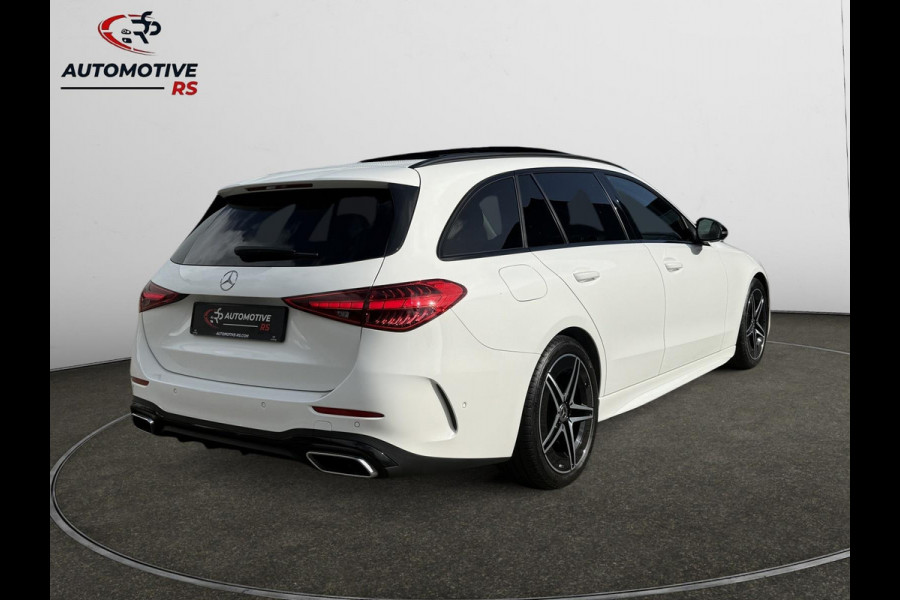 Mercedes-Benz C-Klasse Estate 180 AMG Line|Pano Trekhaak Cruise Camera Stoelverw. Sfeerverlichting Dodehoek Carplay& Android auto Mercedes-Benz C-Klasse Estate 180 AMG Line|Pano Trekhaak Cruise Camera Stoelverw. Sfeerverlichting Dodehoek Carplay& Android auto