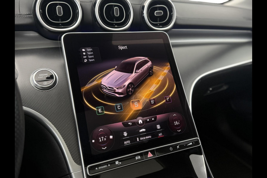 Mercedes-Benz C-Klasse Estate 180 AMG Line|Pano Trekhaak Cruise Camera Stoelverw. Sfeerverlichting Dodehoek Carplay& Android auto Mercedes-Benz C-Klasse Estate 180 AMG Line|Pano Trekhaak Cruise Camera Stoelverw. Sfeerverlichting Dodehoek Carplay& Android auto