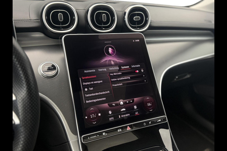 Mercedes-Benz C-Klasse Estate 180 AMG Line|Pano Trekhaak Cruise Camera Stoelverw. Sfeerverlichting Dodehoek Carplay& Android auto Mercedes-Benz C-Klasse Estate 180 AMG Line|Pano Trekhaak Cruise Camera Stoelverw. Sfeerverlichting Dodehoek Carplay& Android auto