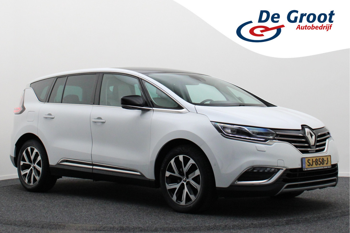 Renault Espace 1.8 TCe Limousin 7p. Verwarmde Voorruit, Camera, Apple Carplay, Cruise, LED, DAB, PDC, 19'' Renault Espace 1.8 TCe Limousin 7p. Verwarmde Voorruit, Camera, Apple Carplay, Cruise, LED, DAB, PDC, 19''