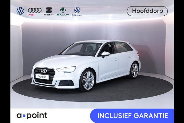 Audi A3 Sportback 1.0 TFSI Sport S Line Edition 115pk 6bak| 18'LM-velgen| Navi| Parksensors| LED|