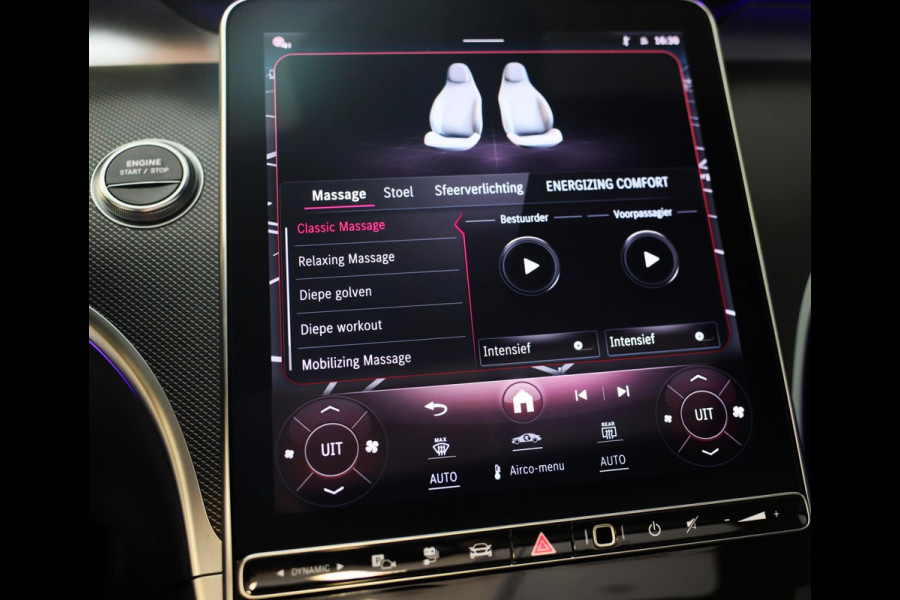 Mercedes-Benz C-Klasse 300 e AMG 63 Look / Massage / Burmester / Head Up / 360 Camera / Acc / Elek Stoelen / Open Pano / 20 Inch