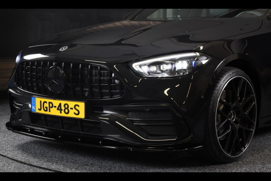 Mercedes-Benz C-Klasse 300 e AMG 63 Look / Massage / Burmester / Head Up / 360 Camera / Acc / Elek Stoelen / Open Pano / 20 Inch