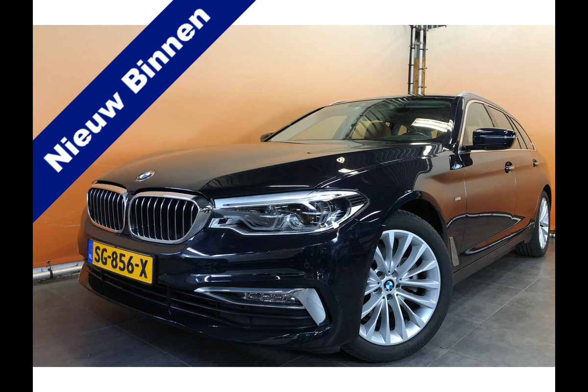 BMW 5 Serie Touring 520i High Executive comfortstoelen | leer | panoramadak | head up BMW 5 Serie Touring 520i High Executive comfortstoelen | leer | panoramadak | head up