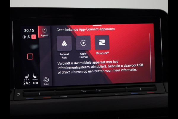 Volkswagen Golf 1.4 eHybrid Style 204 PK PHEV | Navigatie | Keyless entry | Ergo-Active bestuurdersstoel elektrisch verstelbaar, incl. geheugen-en massagefunctie | Stoelverwarming |