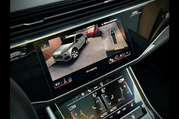 Audi Q8 55 TFSI e quattro S-Line Panoramadak|RS-zetels|Carbon|Softclose|Luchtvering|Keyless|Head-Up|Camera 360°|Matrix Audi Q8 55 TFSI e quattro S-Line Panoramadak|RS-zetels|Carbon|Softclose|Luchtvering|Keyless|Head-Up|Camera 360°|Matrix