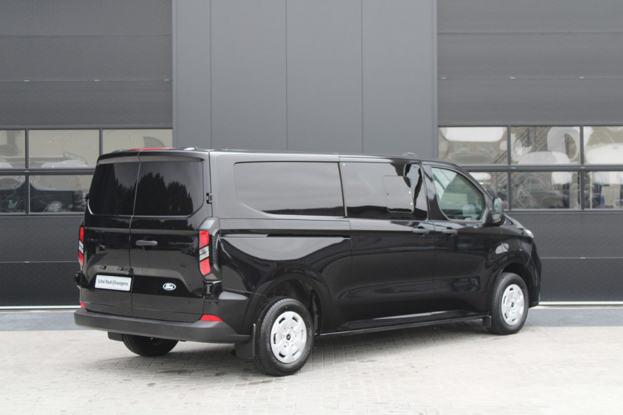 Ford Transit Custom 320 2.0 TDCI L2H1 Trend DC 136pk - 2x Schuifdeur - Camera - Stoel&Stuur verwarming - Carplay/Android - Rijklaar