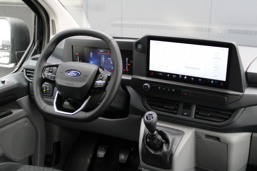 Ford Transit Custom 320 2.0 TDCI L2H1 Trend DC 136pk - 2x Schuifdeur - Camera - Stoel&Stuur verwarming - Carplay/Android - Rijklaar