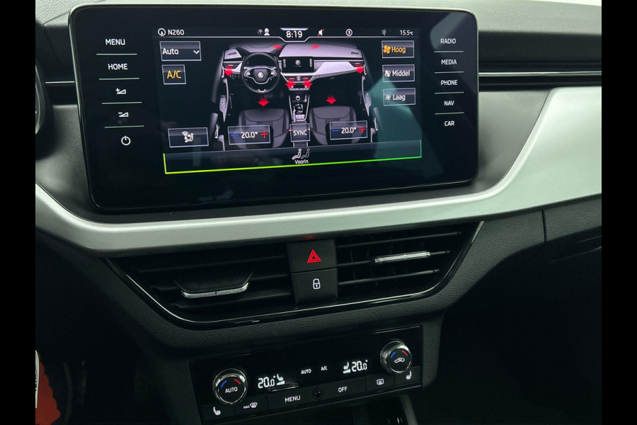 Škoda Kamiq 1.0 TSI 110PK DSG Style Drive 125 | Navigatie | Climate Control | DAB | Digitale cockpit | Cruise Control adaptive | Parkeer sensoren V+A | Stoelverwarming