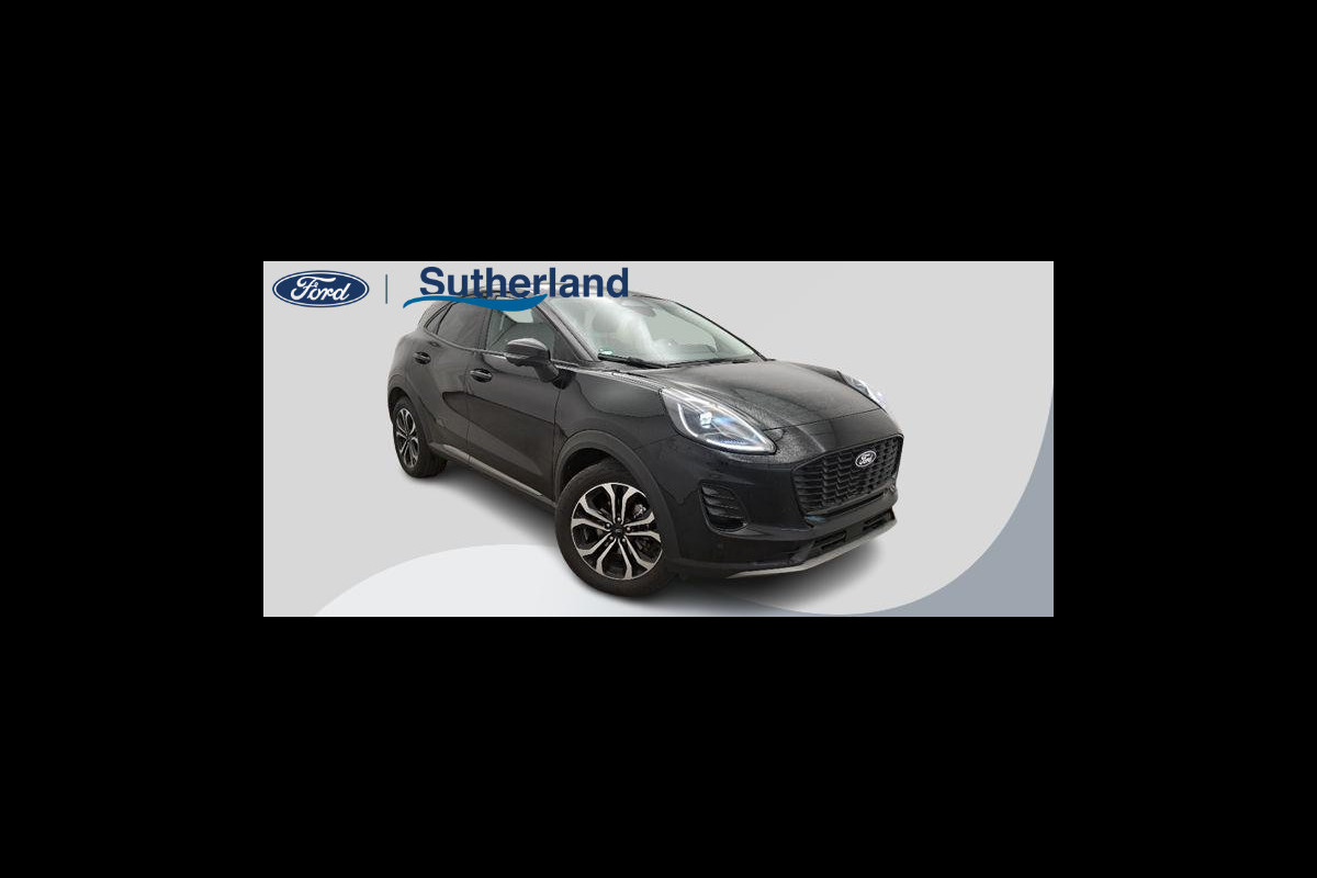 Ford Puma 1.0 EcoBoost Hybrid Titanium 125pk | Driver Assistance Pack | Winterpack | Panoramadak | Keyless Pack | Elek Achterklep | Reserve wiel Ford Puma 1.0 EcoBoost Hybrid Titanium 125pk | Driver Assistance Pack | Winterpack | Panoramadak | Keyless Pack | Elek Achterklep | Reserve wiel
