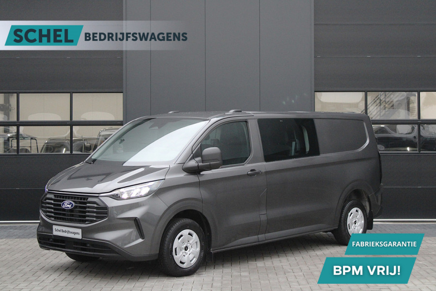Ford Transit Custom 320 2.0 TDCI L2H1 Trend DC 136pk - Carplay - Android - Camera - LED koplampen - Stoel + Stuurverwarming - Rijklaar
