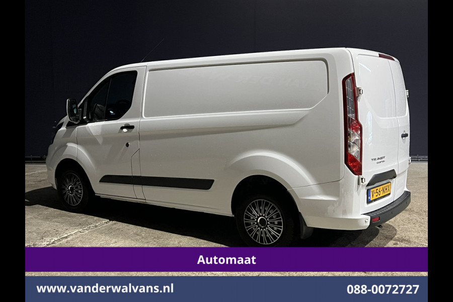 Ford Transit Custom 2.0 TDCI 130pk Automaat L1H1 Euro6 Airco | Camera | LED | Apple Carplay | Stoelverwarming Verwarmde voorruit, Parkeersensoren, Bijrijdersbank, Cruisecontrol