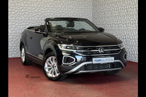 Volkswagen T-Roc Cabrio TSI VIR.COCKPIT CARPLAY NAVI IQ.LED STOEL/STUUR.VERW DAB ADAP.CRUISE 05/2024 "Volkswagen rijden begint bij Topautos.nl – 75 topmodellen direct op voorraad!"