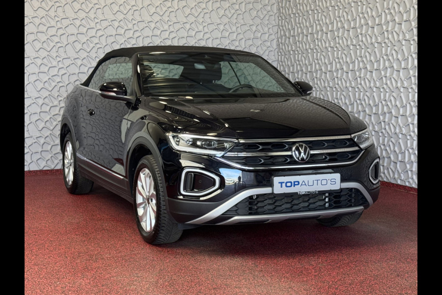 Volkswagen T-Roc Cabrio TSI VIR.COCKPIT CARPLAY NAVI IQ.LED STOEL/STUUR.VERW DAB ADAP.CRUISE 05/2024 "Volkswagen rijden begint bij Topautos.nl – 75 topmodellen direct op voorraad!"