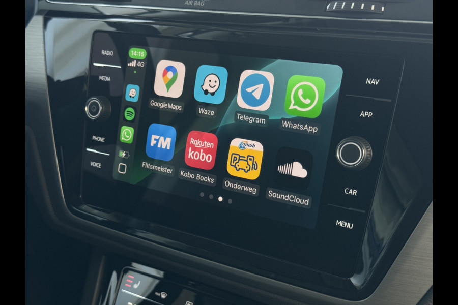 Volkswagen Touran 1.5 TSI 150PK 7P CARPLAY NAVI CAMERA LED ELEK.KLEP VIR.COCKPIT DODE.HOEK DET. STOELVERW KEYLESS 7P 7PERS 10/2024 "Volkswagen rijden begint bij Topautos.nl – 75 topmodellen direct op voorraad!"