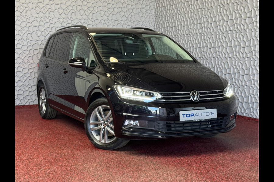 Volkswagen Touran 1.5 TSI 150PK 7P CARPLAY NAVI CAMERA LED ELEK.KLEP VIR.COCKPIT DODE.HOEK DET. STOELVERW KEYLESS 7P 7PERS 10/2024 "Volkswagen rijden begint bij Topautos.nl – 75 topmodellen direct op voorraad!"